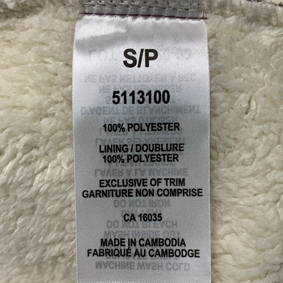 Nicole Miller Sherpa Lined Cardigan Size Small - Picture 4 of 8